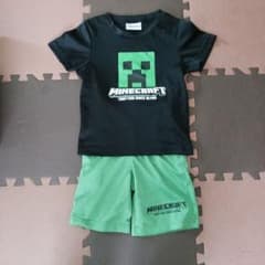 Minecraft クリーパー Tシャツ ショートパンツ セット セットアップのサムネイル