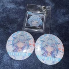 【20点】水宮枢　缶バッジ　等身　ミニキャラ　flow glow カラオケの鉄人 20点】水宮枢 缶バッジ 等身 ミニキャラ flow glow カラオケの鉄人 20