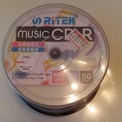 DVD-R 50枚　音楽用のサムネイル