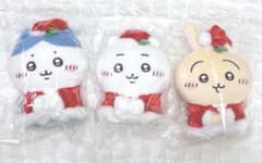 正規】【新品未開封】ちいかわ サンタさんだ！持ちますマスコット 全3