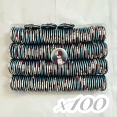 ヒロアカ 轟焦凍 RED 缶バッジ 引き 100点 - メルカリ