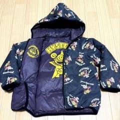 ☆美品☆ヒステリックミニ　ダウンジャケット　アウター　ヒスミニ　120cm HYSTERIC MINI（ヒステリックミニ） ブルゾン アウター Hystericmini