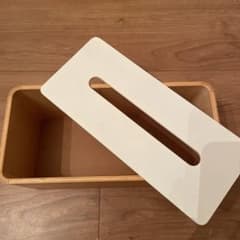 木製 ティッシュケース ナチュラル 北欧風のサムネイル
