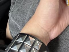 y2k グランジ パンク opium スタッズバングル バンド ピラミッド3連