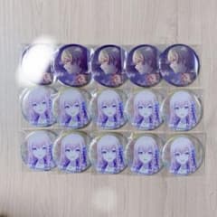 プロセカ 天馬司 巡音ルカ グリッター缶バッジ 13A 14個セットのサムネイル