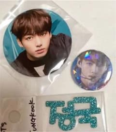BTS バンタン ジョングク グク 缶バッチ & シールのサムネイル