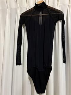 DIS LONDON長袖メッシュ レオタード ブラック XS DIS LONDON長袖メッシュ レオタード ブラック XS - メルカリ
