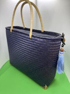 タイ国　プラニー工房　Handcraft かごバッグのサムネイル