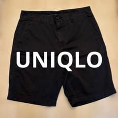 UNIQLO チノショーツ　ブラック　Mサイズのサムネイル