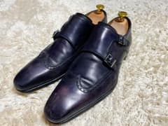 YG様専用　MAGNANI ウイングチップ　ダブルモンクのサムネイル