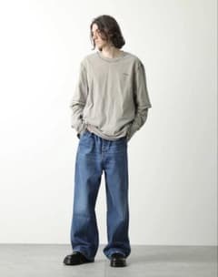 ami paris アミパリス 長袖カットソー ダメージ加工 レイヤード - メルカリ