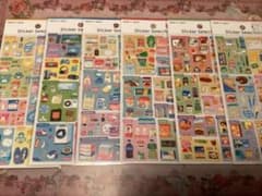 セリア　Sticker Selection 6枚セット 日本製のサムネイル