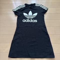 adidas 半袖ワンピース 150cm 黒のサムネイル
