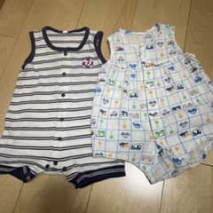 2枚セット☆タンクトップ☆ローパース☆70センチのサムネイル