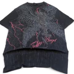 00s y2k グランジ プリント Tシャツ アフィリクション sk8 - メルカリ