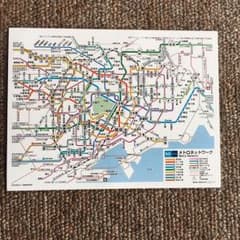 東京メトロ路線図 5枚のサムネイル