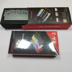 デスクトップ用メモリヒートシンク2個(グレーカラー)のサムネイル