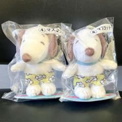 スヌーピーくじ　④マスコット　2個セットのサムネイル
