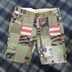Denim & Supply Ralph Lauren パッチワークショーツのサムネイル