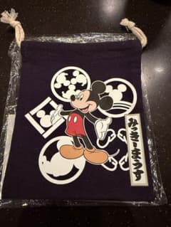 Disney ミッキーマウス ミニ巾着 日本相撲協会コラボのサムネイル
