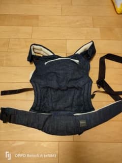 sun&beach デニム抱っこ紐 美品　オマケ付きのサムネイル