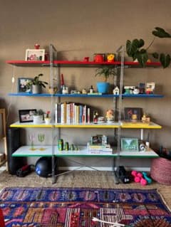 IKEA BYAKORRE ビャコーレ オープンシェルフ 170cm カラフル IKEA BYAKORRE ビャコーレ オープンシェルフ 170cm カラフル - メルカリ