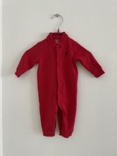 Ralph Lauren 赤 ロンパース 6m 70のサムネイル
