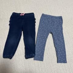 パンツ　レギンス　2枚セットのサムネイル
