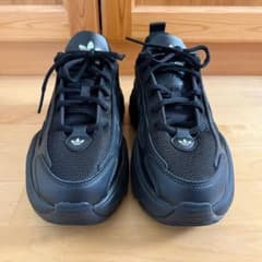 アディダス オズガイア 厚底スニーカー25cm ブラック adidas - メルカリ