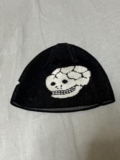 【新品】スカルニット帽　ワッチキャップ　ビーニー