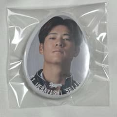 中日ドラゴンズ　ガールズシリーズ　卵形缶バッチ　51.上林誠知のサムネイル