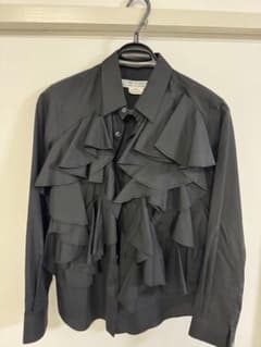 【コムデギャルソンコムデギャルソン】フリルシャツ M