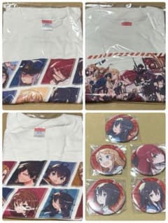 くじ引き堂 電撃文庫 Tシャツ+缶バッジのサムネイル