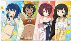 負けヒロインが多すぎる！ 描き下ろしラバーデスクマット 集合 水着ver