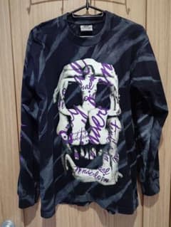 Tenderloin ダリスカルデザイン ロングスリーブTシャツユーズド TENDERLOIN ダリ ロンT Tシャツ スカル タイダイ アート - メルカリ