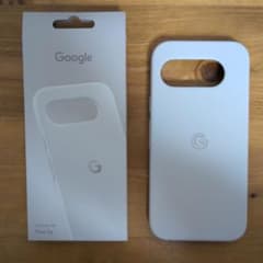 Google Pixel 9a 専用 純正ケース ホワイト - メルカリ