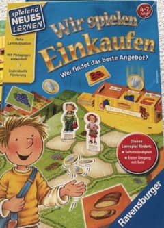 Wir spielen Einkaufenお買い物ゲームのサムネイル