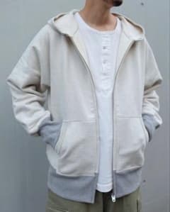 Nigel Cabourn 20.5ozデッキパーカー 48 アイボリー - メルカリ