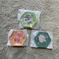 関西万博 くら寿司 ガチャガチャ キャラクター柄 六角形箸置き 3個セットのサムネイル