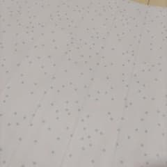 check&stripe　星の綿麻のサムネイル