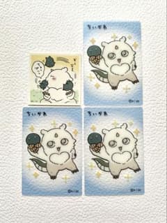 [Anonymous Shipping] Chiikawa Anoko Sticker & Card Set