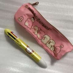 스미코구라시 펜 케이스 고양이 볼펜 7색