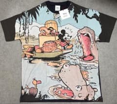 【新品】moussy disneyコラボ Tシャツ FREEサイズのサムネイル