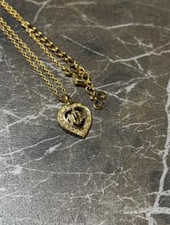 Christian Dior ハート ネックレス ゴールドのサムネイル