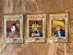 遊戯王 初期 バンダイ版 キャラクターカード3枚セット - メルカリ