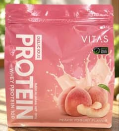 VITAS ホエイプロテイン ピーチヨーグルト風味のサムネイル