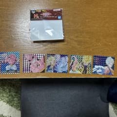 ドラゴンボール 一番くじ H賞 フレークプリズムステッカー5種セットのサムネイル