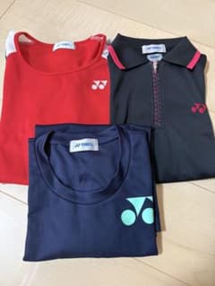 YONEX ヨネックス シャツ 3枚セット Sサイズのサムネイル