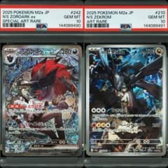 Nのゾロアークex SAR MEGAドリームex Nのゼクロム PSA10 - メルカリ