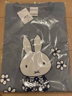 Miffy Tシャツ ミッフィー　あおはな ブルー Lサイズのサムネイル